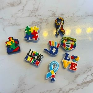 Autism Awareness Croc Charms